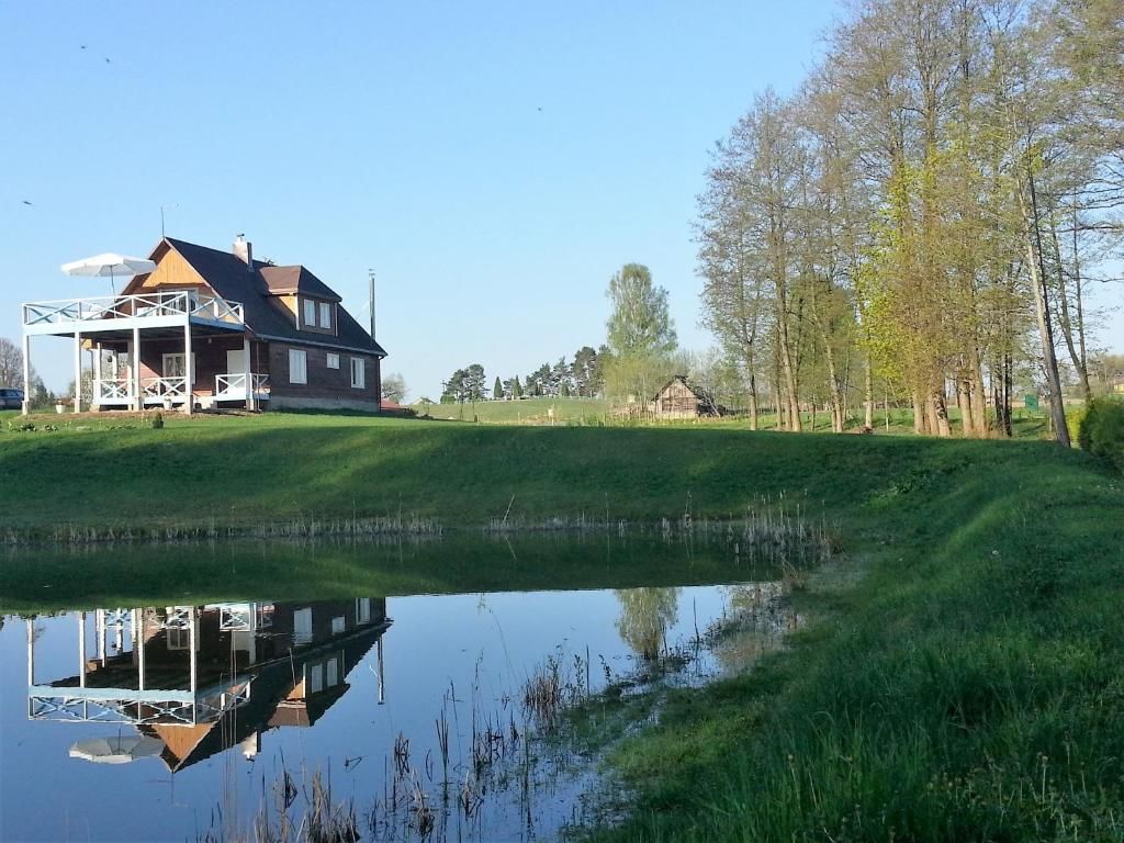 Загородные дома Lakeshore house Dvarčėnai